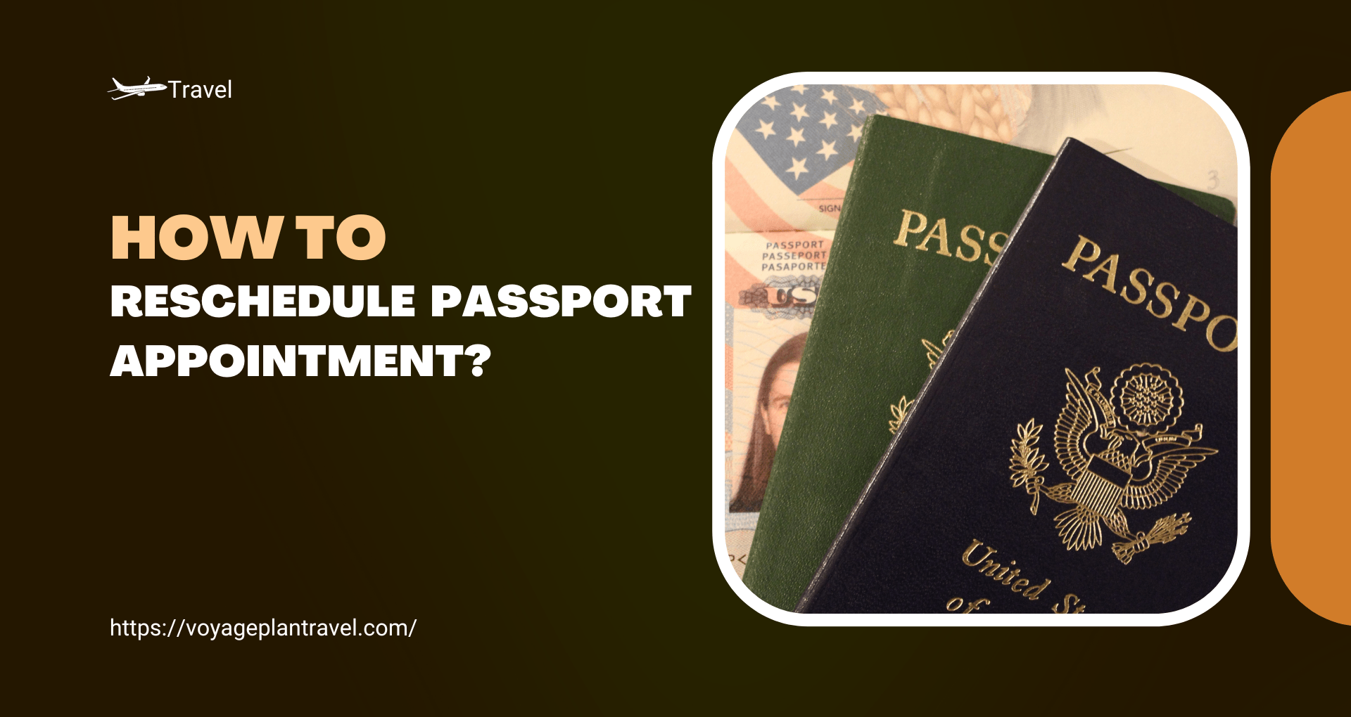 How To Reschedule Passport Appointment 